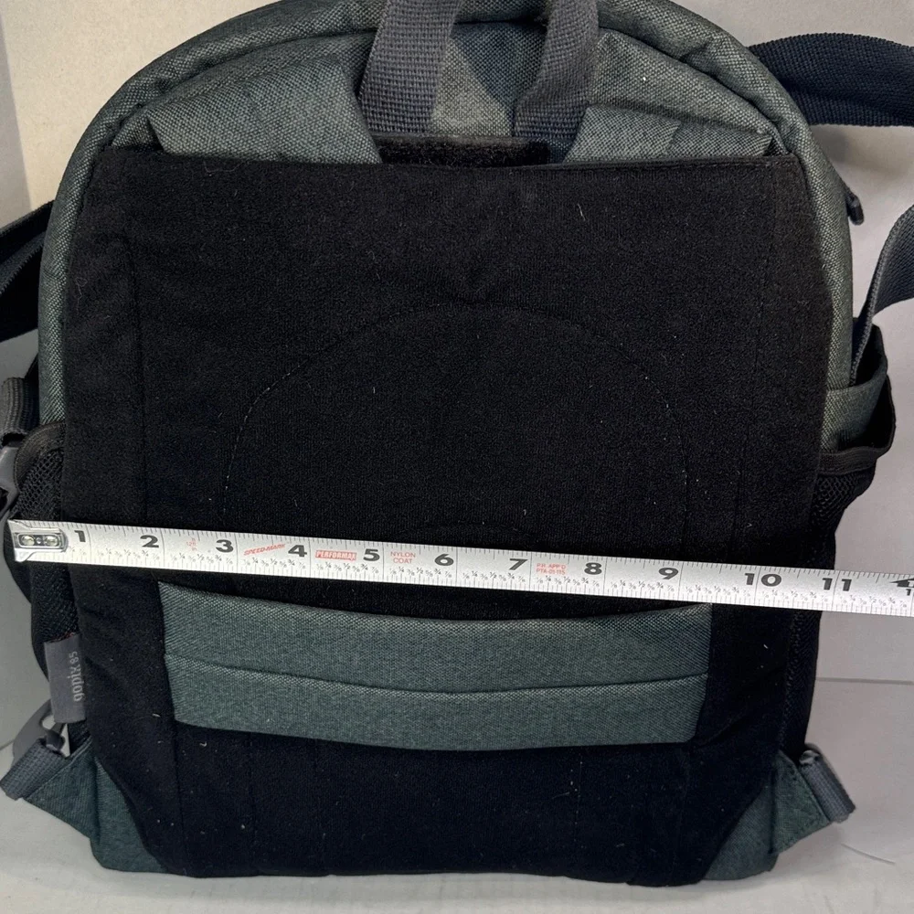 Delsey GoPix Nylon Camera Digital SLR DLSR Convertible Backpack Shoulder Bag